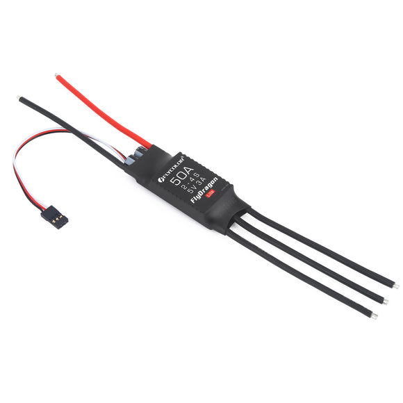 Flycolor FlyDragon Lite 50A 2-4S Brushless ESC With 5V 3A BEC for RC Airplane