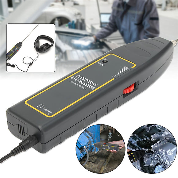 Car Electronic Stethoscope Sound Diagnostic Engine Repair Tester Tool Scanner