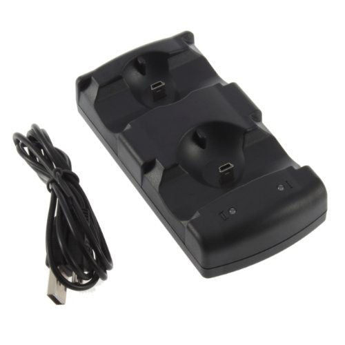 USB Dual Charger Dock For Sony PS3 Wireless Controller PS3 Move