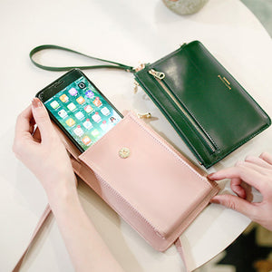 Momen Phone Bag Crossbody Shoulder Bag Fashion Wrist Bag Purse Fits 5.5in Phones