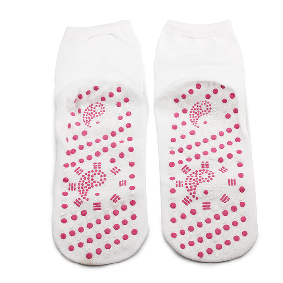 Far Infrared Self-heating Magnetic Tourmaline Massage Socks for Feet Cold Sweating Odor
