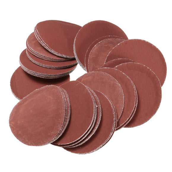 100pcs 3 Inch 75mm 2000 Grit Sandpaper Sanding Discs Polishing Pad