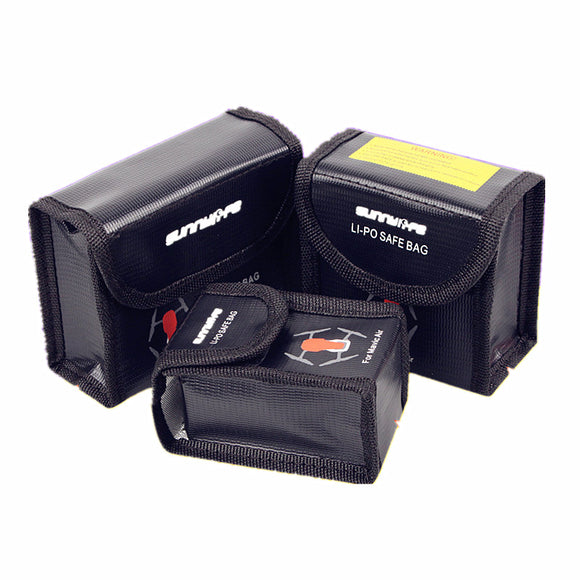 Sunnylife LiPo Battery Explosion-proof Safe Bag Fireproof Protective Storage Box for DJI Mavic Air