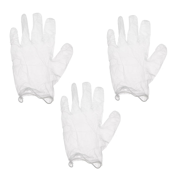 100pcs Tattoo Disposable Thick Elastic Texture Antiskid Chemical Defense Gloves