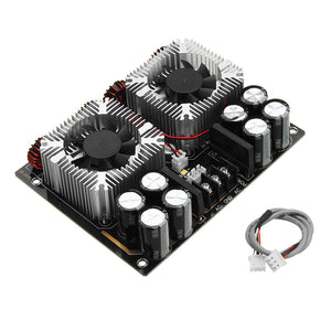 420W x 2 AC 24V TDA8954TH Dual-core Digital Audio Amplifier Board With CPU Fan Hifi Two Channel  Amp