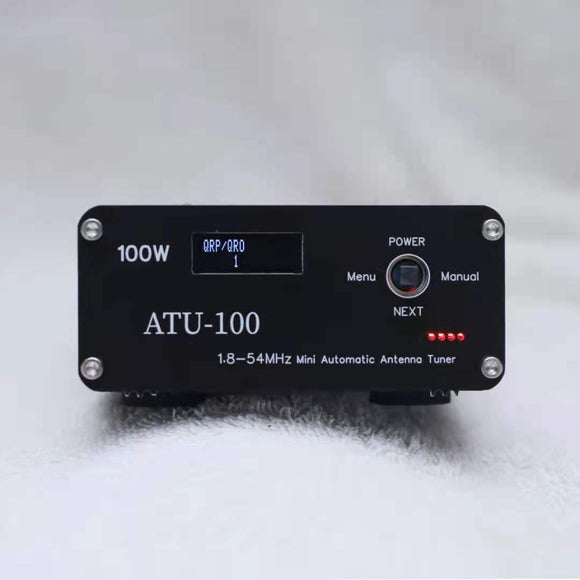 ATU100 Automatic Antenna Tuner QRP/QRO Dual-Mode Compatible External (Built-in Battery Version)