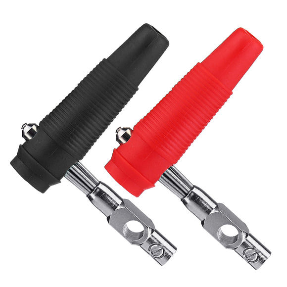 Amass 4mm Banana Bullet Connector Plug with Black Red Color Rubber sheath