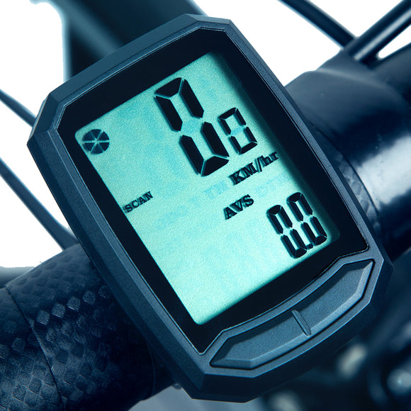 XANES 602 2.0in Wireless Smart Green Backlight Bicycle Computer Waterproof LCD Data Storage