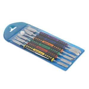 Kaisi 6pcs Dual Ends Metal Spudger Set Prying Opening Repair Tool Kit Hand Tool Sets for iPhone iPad