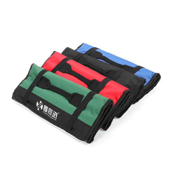 Multifunction Roll Up Tool Pouch Carrying Oxford Bag Handle Repair Tool Roll Bag