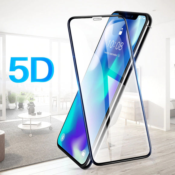 Bakeey 5D Full Coverage Anti-explosion Tempered Glass Screen Protector for iPhone XS Max / iPhone 11 Pro Max 6.5 inch