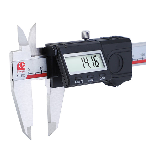 0-150mm Digital Caliper  6'' Left-handed  Vernier Caliper Metric/Inch Stainless Steel Electronic Micrometer Measuring Instrument