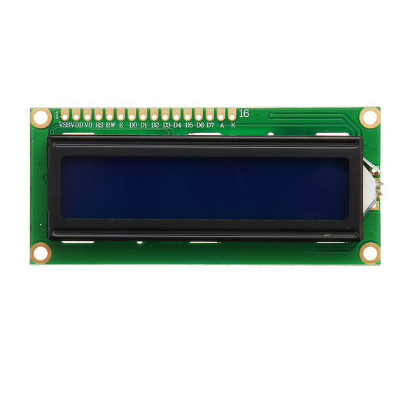 1Pc 1602 Character LCD Display Module Blue Backlight For Arduino