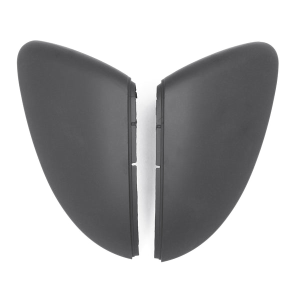 Left Right Unpainted Replacement Side Mirror Cover Cap For VW Golf MK7 2013-18