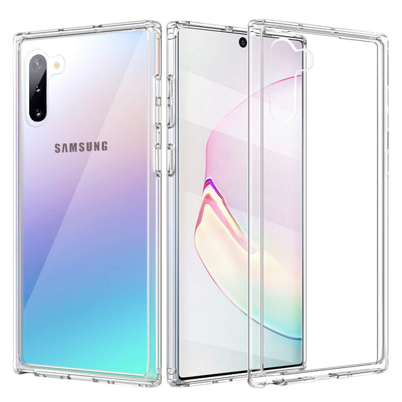 Bakeey Clear Transparent Shockproof PC TPU Protective Case For Samsung Galaxy Note 10 Plus/Note 10+ 5G
