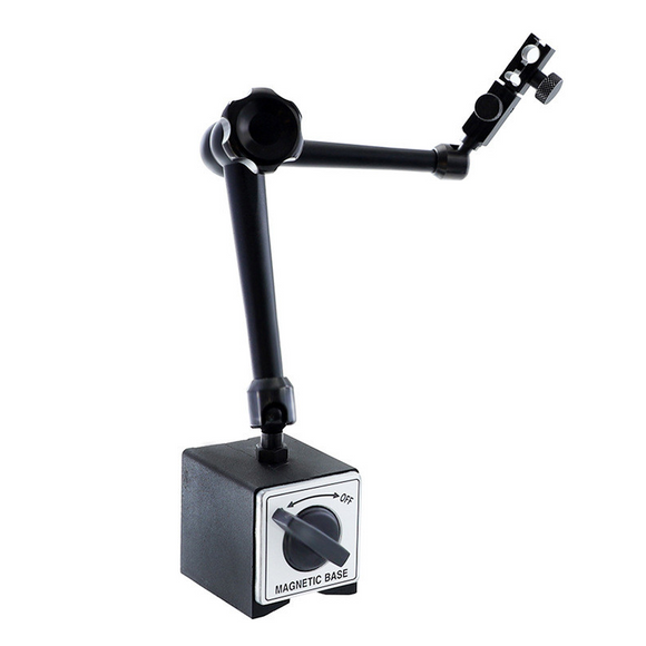 Drillpro Miniature Table Mechanical Magnetic Base Adjustable Metal Test Indicator Holder Digital Level Leverage Flexible Stand Dial Gauge Block