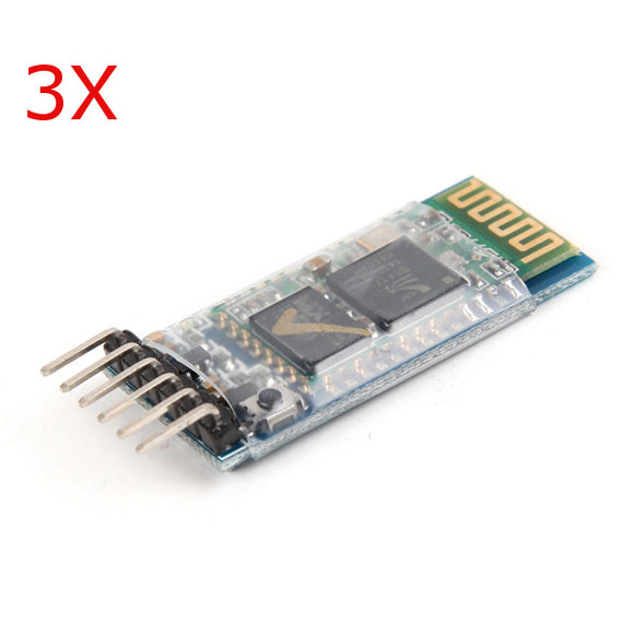 3Pcs HC-05 Wireless Bluetooth Serial Transceiver Module For Arduino