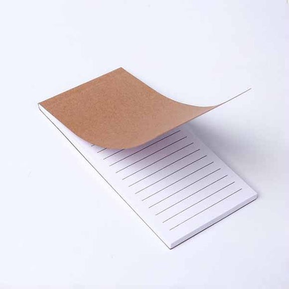 Tearable Practical Notebook Kraft Paper Portable Small Book Plan Notebook 10 Pcs