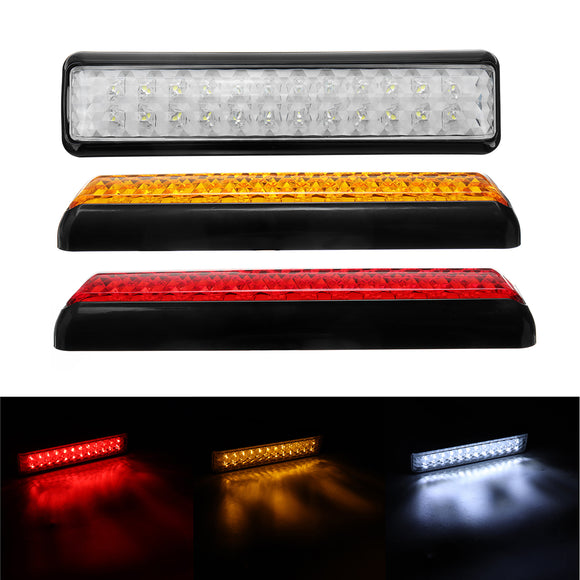 12V 1.5W 24LED Car Trunk Rear Tail Light Brake Indicator Turn Signal Side Marker Lamp