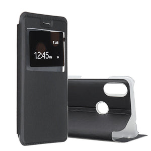 Bakeey Flip With Window Shockproof PU Leather Full Body Cover Protective Case for Xiaomi Redmi 7/ Redmi Y3