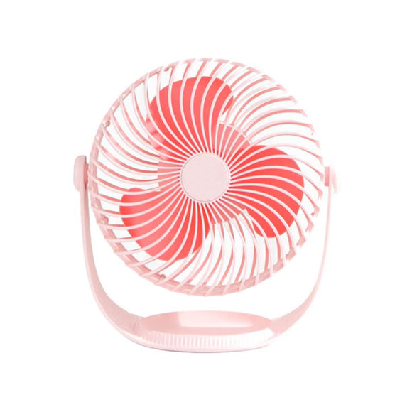 Well Star WT-F12 Portable Mini USB Fan Air Cooling Fan 360 Rotating Fan Chargable Air Cooler Silent Cooling Fans With USB Cable For Home Office Student Dormitory Outdoors