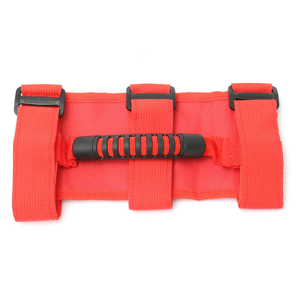 Sport Roll Bar Grab Handles Red for Jeep Wrangler YJ TJ JK