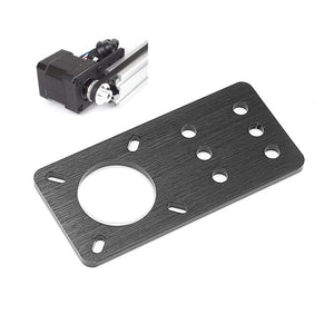 Machfit Aluminum Nema 17 Stepper Motor Mount Plate for CNC Machine V-slot Aluminum Extrusions Profile CNC Parts