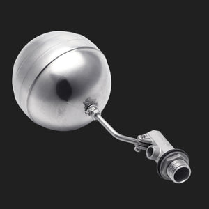 DN15 1/2 Stainless Steel Floating Ball Valve Adjustable Water Level 90 Degree"