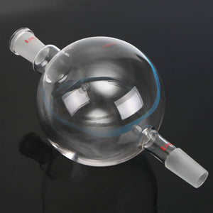 1000mL 24/40 Pressurized Liquid Chromatography Glass Solvent Reservoir Ball Flask w/ Ground Joint Laboratory