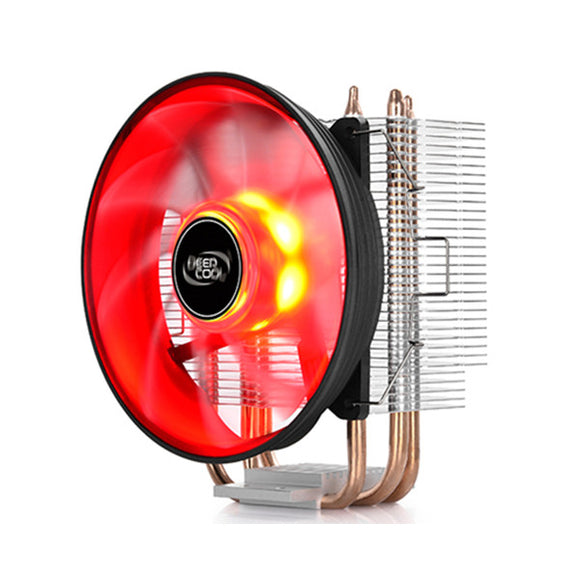 Deepcool 300 12cm 4Pin Neon LED Light CPU Cooling Fan Heat Sink for Inter AMD PC Computer