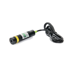 MTOLASER 30mW 515nm Focusable Green Dot Laser Module Generator Machine Tool Mark Position Alignment