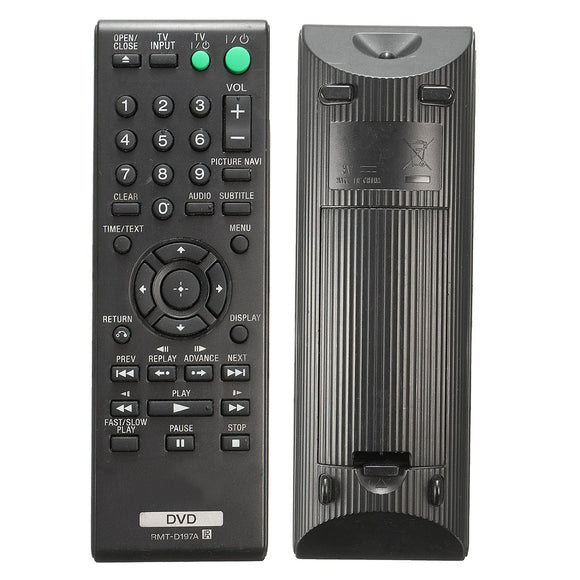 Remote Control for SONY RMT-D197A DVD DVP-SR210 DVP-SR210P DVP-SR510 DVP-SR510H