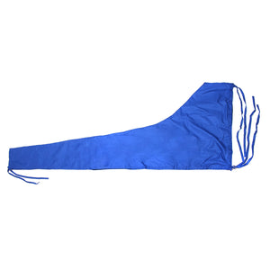 420D 8-9ft Sailboat Cover Blue Sail Cover Mainsail Boom Waterproof Protection