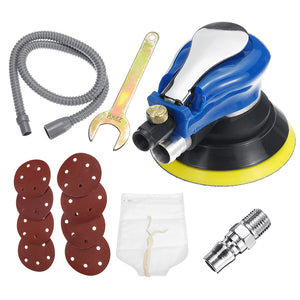 Polishing Sander Dual Action Sander Pneumatic Orbit Polisher Grinding Sanding Tools with Sanding Discs Pad