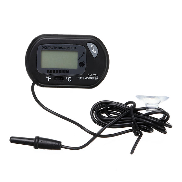 Digital LCD Screen Aquarium Fish Tank Marine Water Thermometer with Probe