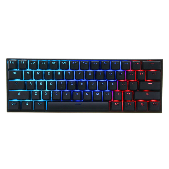 [Gateron Switch]Obins Anne Pro 2 60% NKRO bluetooth 4.0 Type-C RGB Mechanical Gaming Keyboard