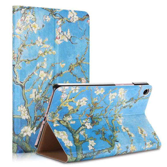 Apricot Flower Painting Tablet Case for Xiaomi Mipad 4 Plus
