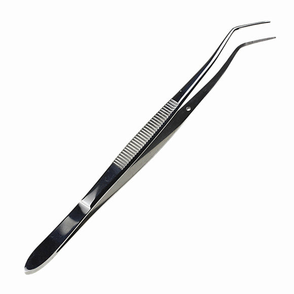 Stainless Steel Dental Mouth Tweezer Instruments Oral Tool