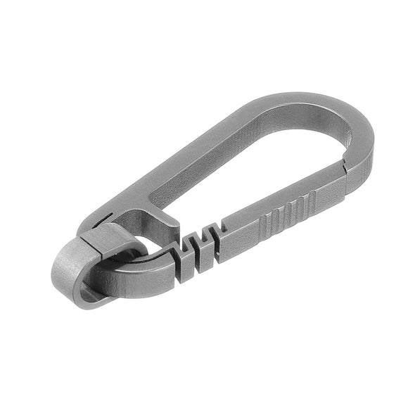 Titanium Keychain Key Ring Waist Hanging Backpack Spot Carabiner