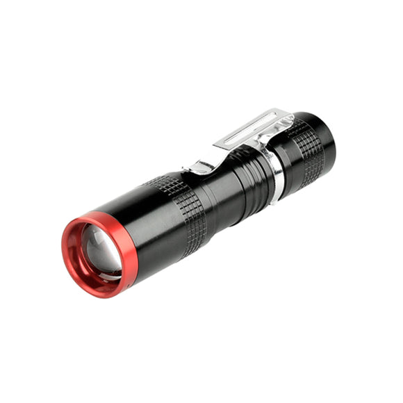 Xanes 1218 XPE 680Lumens 3Modes Portable Zoomable EDC LED Flashlight