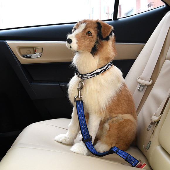 Dog Retractable Leopard Car Seat Belt Safety Rope Puppy Seat Belt Leashes Universal