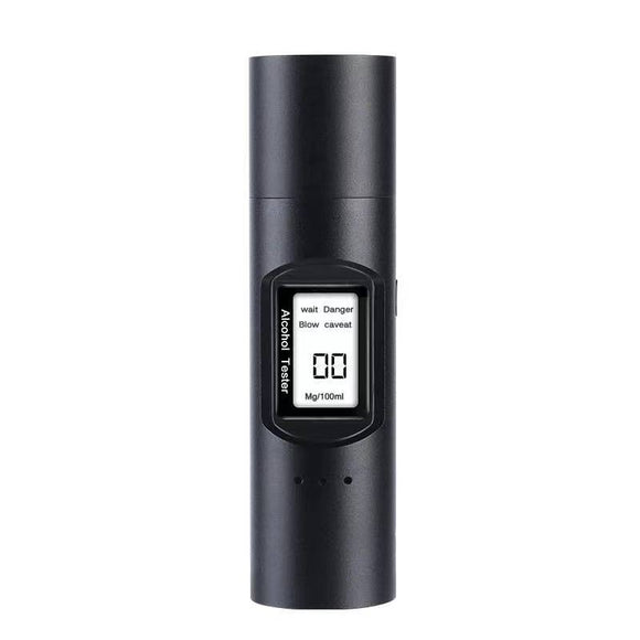 Alcohol Tester High Accuracy Digital Breathalyze LCD Display USB charging Breath Alcohol Tester for Police Drunk Driver