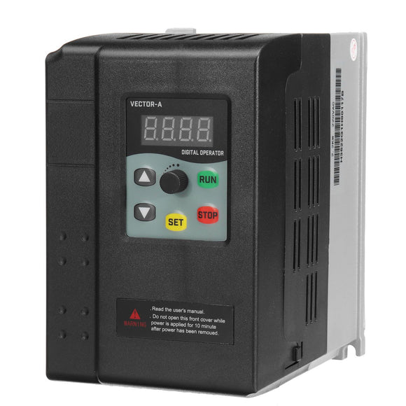 2.2KW 220V 9.5A 1HP To 3 Phase Variable Frequency Inverter Motor Drive VSD VFD