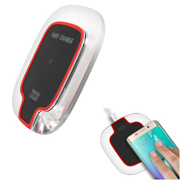 Bakeey Qi Wireless Charger With LED Indicator For iPhone X 8 8Plus Samsung S7 S8 Note 8