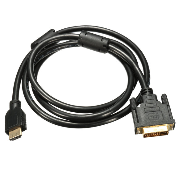 1.5M High Definition Multimedia Interface to DVI HD Digital Cable Lead DVI-D 24+1 Converter