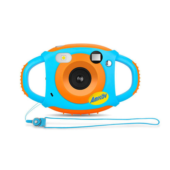 Amkov FP+ 1.77 Inch HD Color Screen 5MP Self-Portrait Mirror Design Mini Children Kid Camera