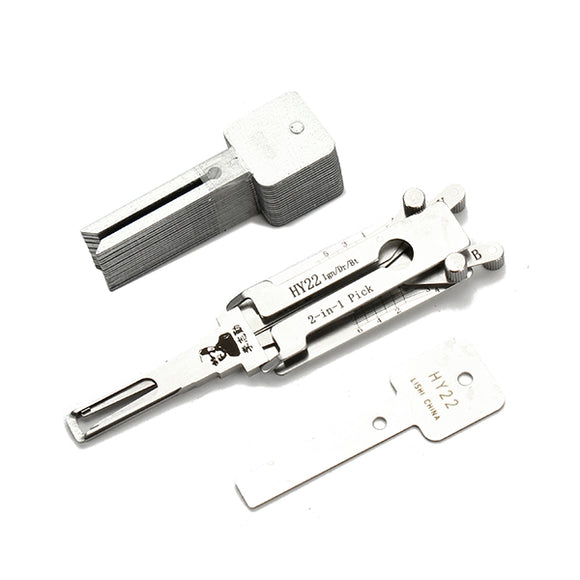 DANIU HY22 2 in 1 Car Door Lock Picks Decoder Unlock Tool Locksmith Tools