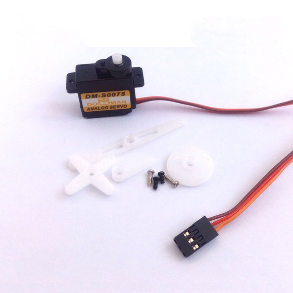 DOMAN RC DM-S0075 8g 180 Degree Analog Digital Servo for RC Airplane Models