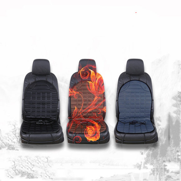 12V Car Seat Heater Cover Heated Heating Cushion Winter Warmer Pad