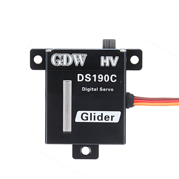 GDW DS190C HV 9KG Coreless Metal Gear Digital Servo For RC Airplane Glider